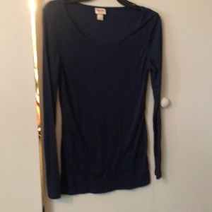 Mossimo thin rubbed long sleeve t shirt